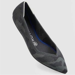 Rothy’s The Point Flat in Dark Camo Retired Women’s Size 7.5